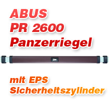 ABUS - PR 2600 Panzerriegel mit EPS-Zylinder